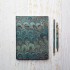 [Various Sizes] Green Peacock Marble Journal
