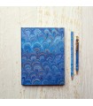 [Various Sizes] Royal Blue Marble Journal