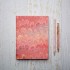 [Various sizes] Pink Peacock Marble Journal