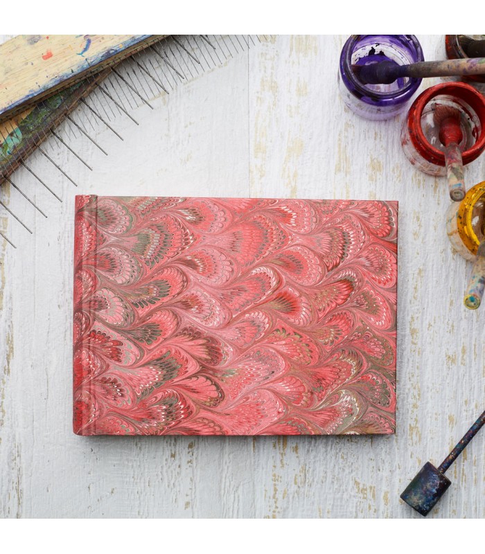 Red Marbled Album