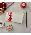 Deckled Edge Writing Paper and Envelope