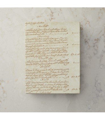 Deckled Edge Folded Card and Envelope