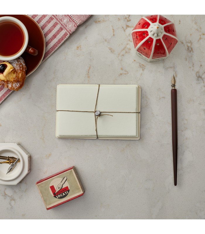 Deckled Edge Note Card and Envelope