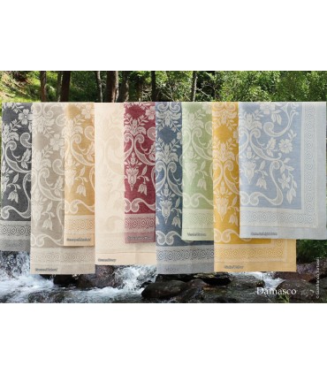 [Various Colours] Damasco Hand Towel