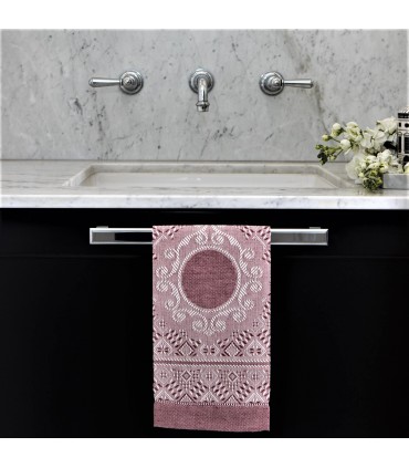 [Various Colours] Medallion Hand Towel