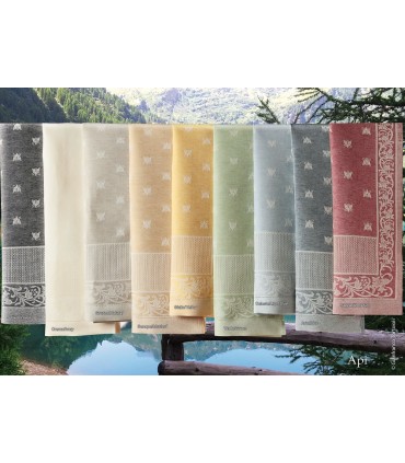 [Various Colours] Large Bee Towel