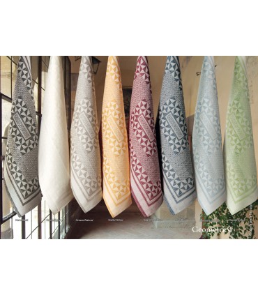 [Various Colours] Geometrico Tea Towel